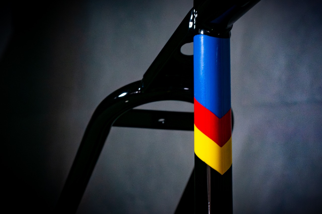 Restored Raleigh Comp III colour bands